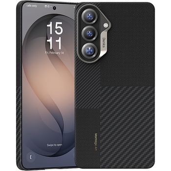 Benks Etui Montage Magnetic Armor Air Kevlar Metal Frame 600D+1500D (F048) do Samsung Galaxy S26 czarny