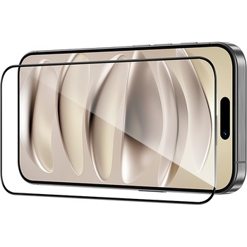Benks Hartowane szkło GlassWarrior Screen Protector do Iphone 16 Pro czarne