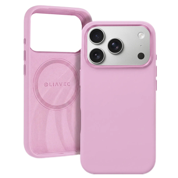 Liavec Silky Case with Metal Camera Frame do Iphone 18 Pro Max/17 Pro Max różowy