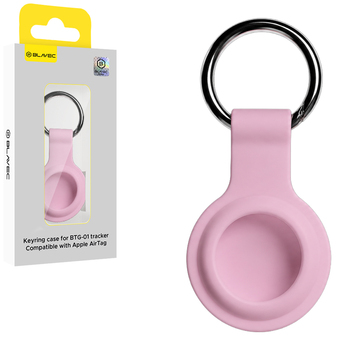 Blavec Etui brelok do lokalizatora BTG-01 uniwersalny różowy