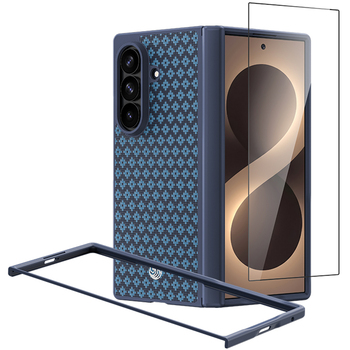 Benks Magnetic Armor Grid Pro Grand Combo Case (C.K.FL.SA.BE.C051) do Samsung Galaxy Z Fold 8 Ultra blue
