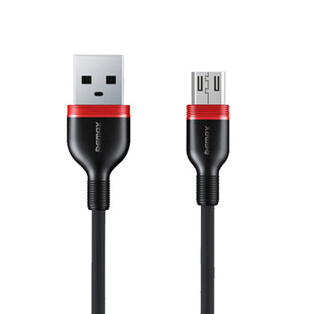 REMAX Kabel Choos Series RC-126m - USB na Micro USB - 1 metr Czarny