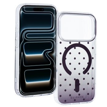 Liavec Bubble Case do Iphone 18 Pro/17 Pro fioletowy
