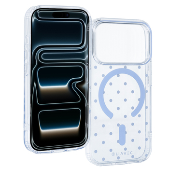 Liavec Bubble Case do Iphone 18 Pro/17 Pro jasnoniebieski