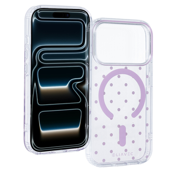 Liavec Bubble Case do Iphone 18 Pro Max/17 Pro Max różowy