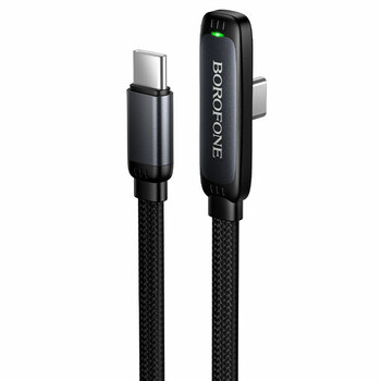 Borofone Kabel BX126 Skillful - Typ C na Typ C - PD 60W 1 metr czarny
