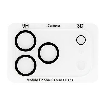 Hartowane szkło HARD SILK PRINT na aparat (LENS) do Iphone 18 Pro (wyspa)
