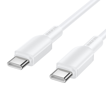 Borofone Kabel BX127 Regalo - Typ C na Typ C - 1 metr biały /20 sztuk/puszka/