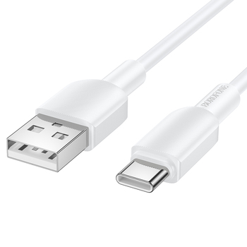Borofone Kabel BX127 Regalo - USB na Typ C - 1 metr biały /20 sztuk/puszka/