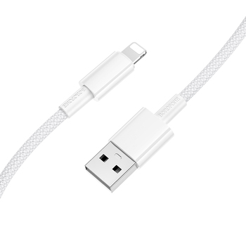 Borofone Kabel BX117 Source - USB na Lightning - 1 metr biały
