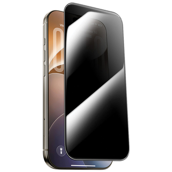 Benks Hartowane szkło Ultra Shield Privacy Glass (C.M.ML.AP.BK.FL71) do Iphone 18 Pro Max czarne