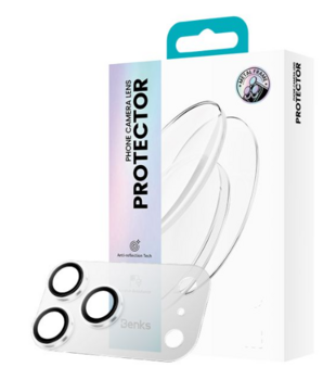 Benks Hartowane szkło OmniWarior Integrated Lens Protector (C.M.SX.AP.TM.0071) do Iphona 18 Pro Max przeźroczyste