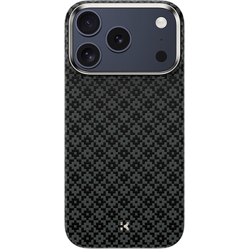 Benks Etui Magnetic Armor Air Armor Grid Kevlar Metal Frame 600D (C.K.FL.AP.BK.0072) do Iphone 18 Pro/17 Pro czarny