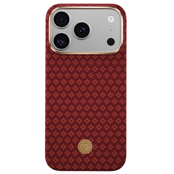 Benks Etui Magnetic Armor Air Armor Grid Kevlar Metal Frame 600D (C.K.FL.AP.RD.0072) do Iphone 18 Pro/17 Pro czerwony