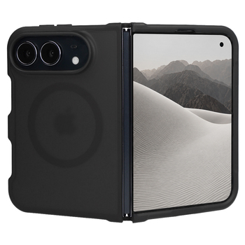 Liavec Cloudy Case do iPhone Duo with connected front and back frame czarny