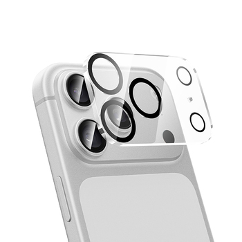 Borofone Hartowane szkło BF13 3D All-in-one na aparat do Iphone 18 Pro - 10 sztuk