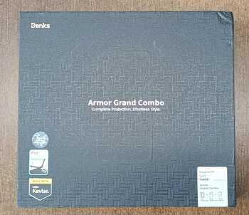 Benks Magnetic Armor Grid Pro Grand Combo Case (C.K.FL.SA.BE.CS60) do Samsung Galaxy Z Fold 8 blue (damaged packaging)