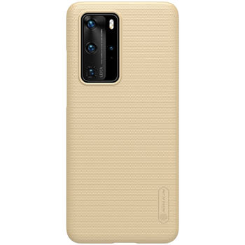 Etui Nillkin Super Frosted Shield do Huawei P40 Pro złoty