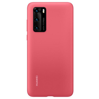 Futerał oryginalny do Huawei P40 - Silicone Protective Case (51993727) CZERWONY