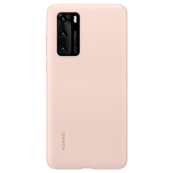 Futerał oryginalny do Huawei P40 - Silicone Protective Case (51993729) RÓŻOWY