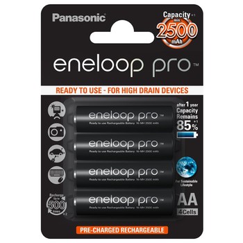 Panasonic Eneloop PRO Akumulator R6/AA 2500mAh - 4szt blister
