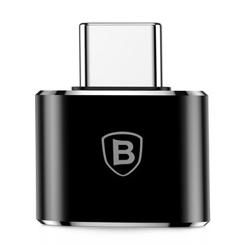 Baseus Adapter - Typ C męski na USB żeński - OTG (CATOTG-01) czarny
