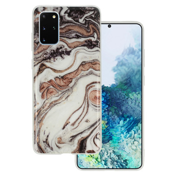 Marble Glitter Case do Samsung Galaxy S20 Plus Wzór 1