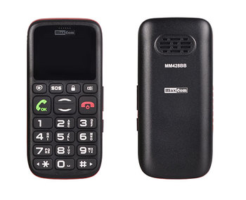 Telefon - MAXCOM MM 428 BB dual sim CZARNY