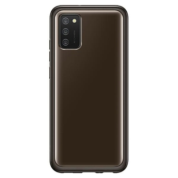 Futerał oryginalny do Samsung A02S Galaxy - Clear Cover (ef-qa026tb) CZARNY