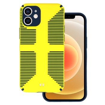 TEL PROTECT Grip Case do Iphone 12 Mini Żółty