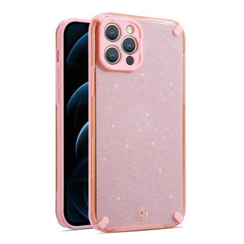 Armor Glitter Case do Iphone 12 Pro Max różowy
