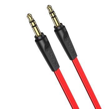 Borofone Kabel BL6 - jack 3,5mm na jack 3,5mm - 2 metry czerwony