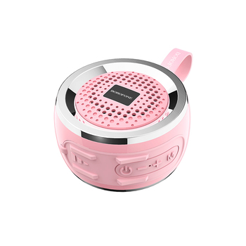 Borofone Głośnik Bezprzewodowy Bluetooth BR2 Aurora różowy