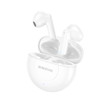 Borofone Słuchawki Bluetooth TWS BE54 Rejoice Białe