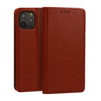 Kabura pozioma BOOK SPECIAL do SAMSUNG GALAXY S22 PLUS BRĄZOWA