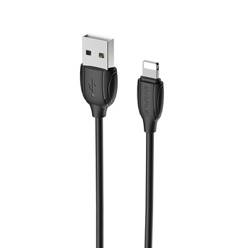 Borofone Kabel BX19 Benefit - USB na Lightning - 2,4A 1 metr czarny