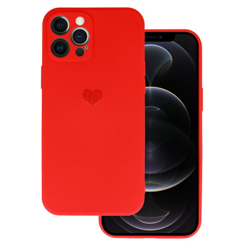 Vennus Silicone Heart Case do Iphone 11 Pro wzór 1 czerwony