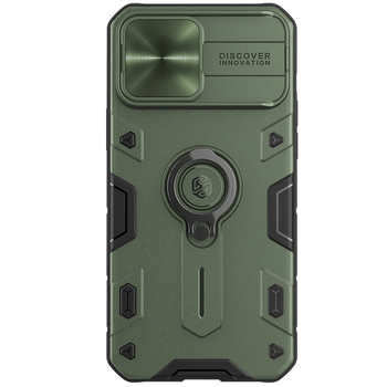 Etui Nillkin CamShield Armor TPU+PC do Iphone 13 Pro Max zielony