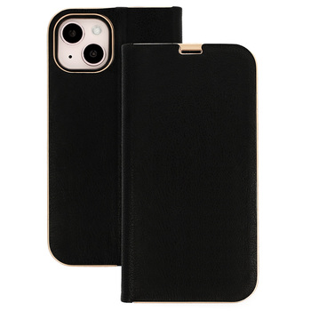 Kabura Book z ramką do Iphone 11 czarna