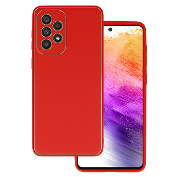 TEL PROTECT Luxury Case for Samsung Galaxy A73 5G Red