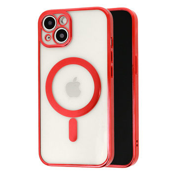 Tel Protect Magsafe Luxury Case do Iphone 13 Pro Max Czerwony