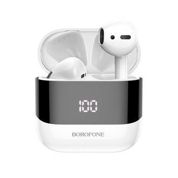 Borofone Słuchawki Bluetooth TWS BES15 Treasure Białe