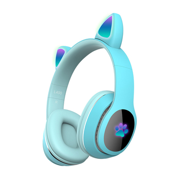 Słuchawki CATEAR - Bluetooth L400 Niebieskie