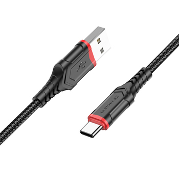 Borofone Kabel BX67 - USB na Typ C - 3A 1 metr czarny