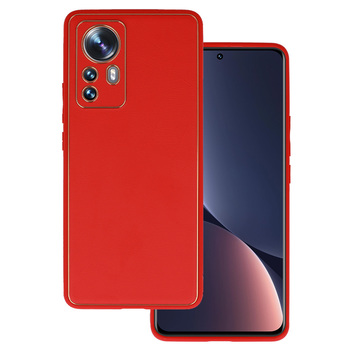 TEL PROTECT Luxury Case do Xiaomi 12 Pro Czerwony