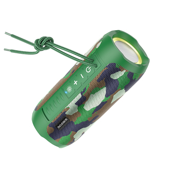 Borofone Głośnik Bezprzewodowy Bluetooth BR21 Sports zielony moro