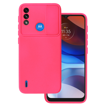 Camshield Soft do Motorola Moto E7 Power/E7i Power Różowy