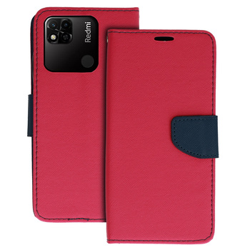 Kabura Fancy do Xiaomi Redmi 10A różowo-granatowa