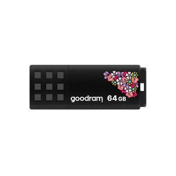Pendrive GOODRAM UME2 -  64GB USB 2.0 Spring Czarny