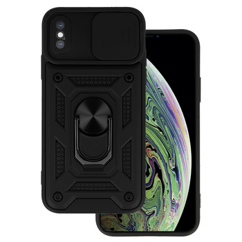 Slide Camera Armor Case do Iphone X/XS Czarny